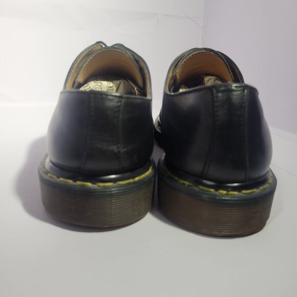 VTG Dr Martens 1461 Men\'s Size 11 Black Leather Oxford Shoes Made In England main image 8